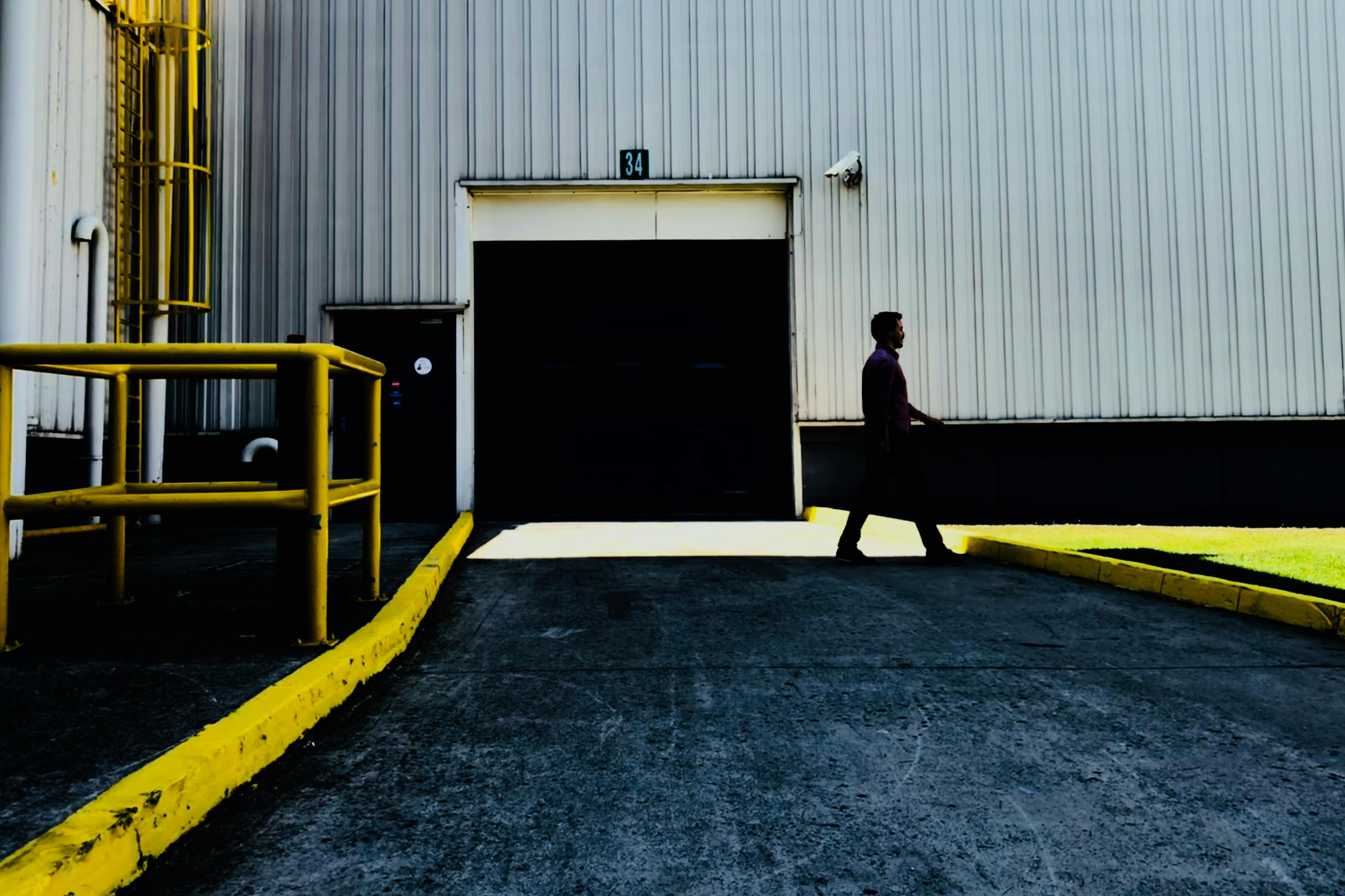 Commercial garage door repair in Chicago warehouse district